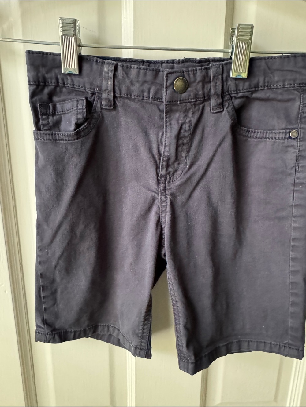 Mayoral Dark Navy Cotton-Blend Boys Shorts